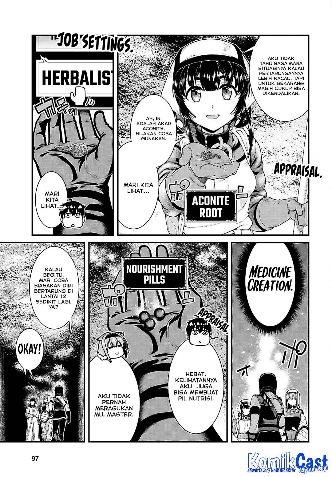 Isekai Meikyuu de Harem o Chap 97 - Next Chap 98