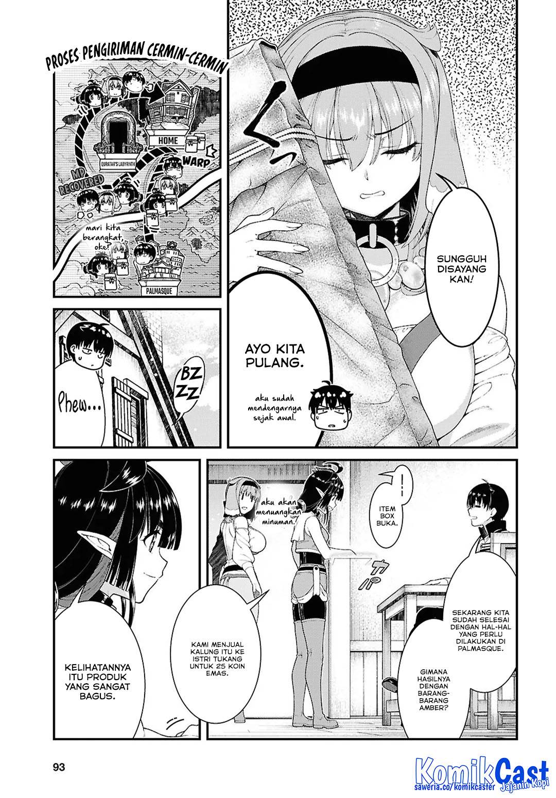 Isekai Meikyuu de Harem o Chap 98 - Next Chap 99