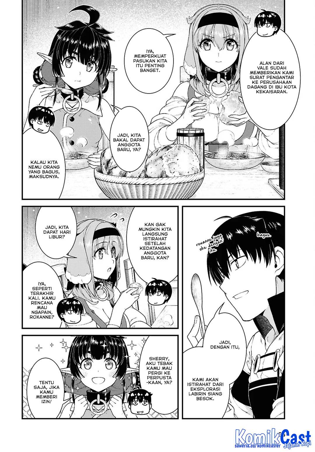 Isekai Meikyuu de Harem o Chap 98 - Next Chap 99
