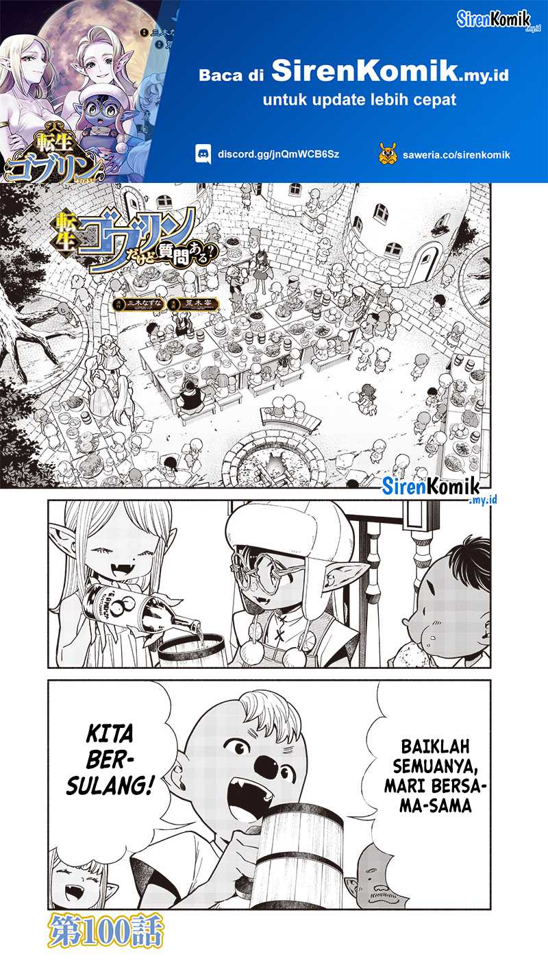 Tensei Goblin da kedo Shitsumon aru? Chap 100 - Next Chap 101