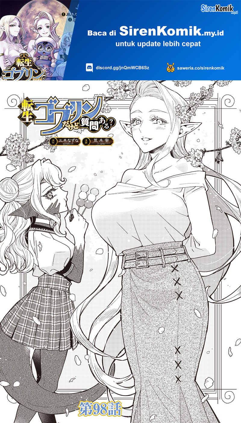 Tensei Goblin da kedo Shitsumon aru? Chap 98 - Next Chap 99