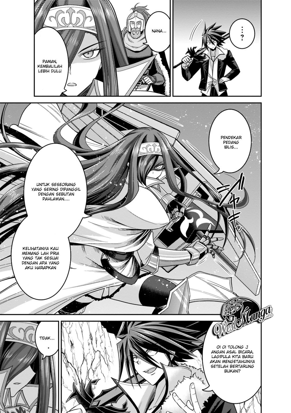 Kujibiki Tokushou Musou Harem-ken Chap 14.1 - Next Chap 15.1