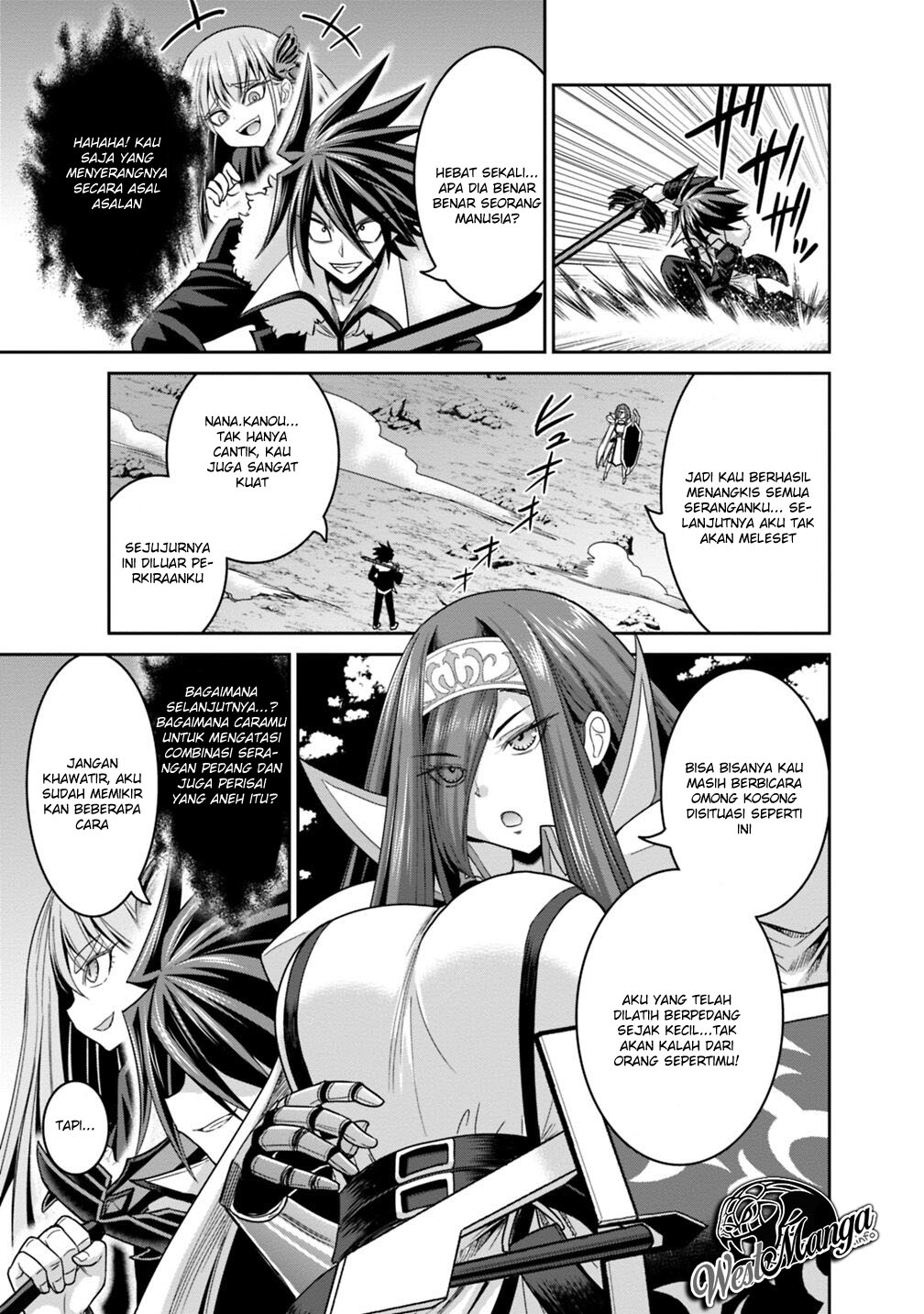 Kujibiki Tokushou Musou Harem-ken Chap 14.2 - Next Chap 15.2
