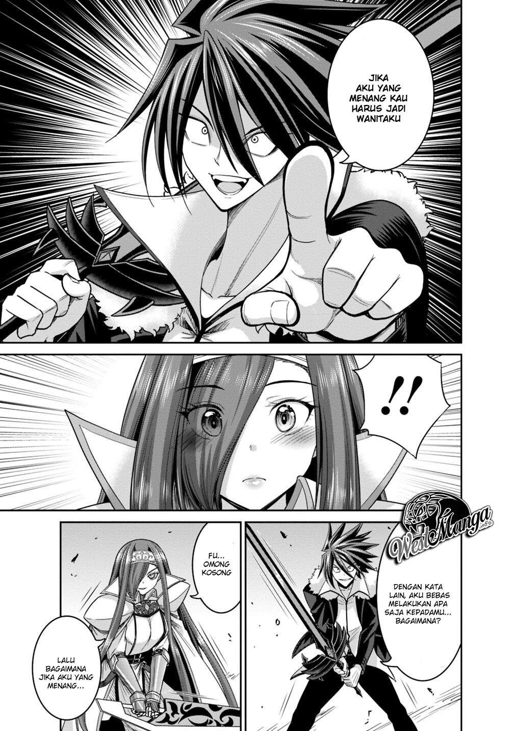 Kujibiki Tokushou Musou Harem-ken Chap 14.2 - Next Chap 15.2