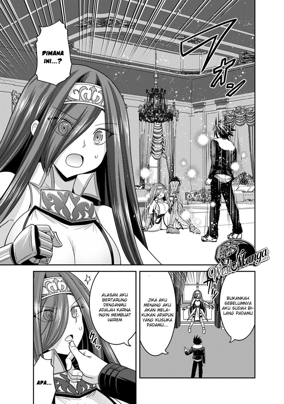 Kujibiki Tokushou Musou Harem-ken Chap 16.1 - Next Chap 17.1