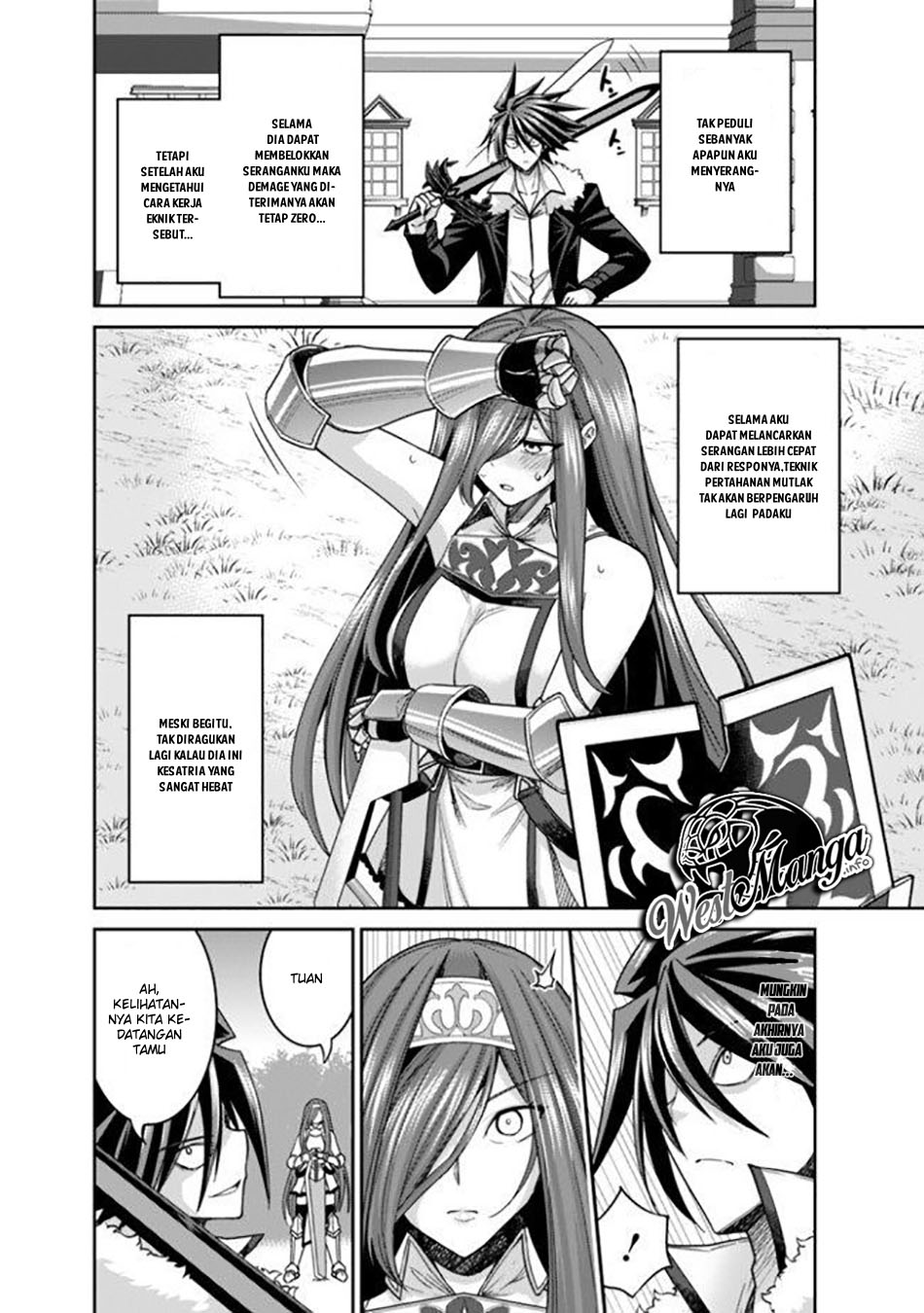 Kujibiki Tokushou Musou Harem-ken Chap 17.1 - Next Chap 18.1