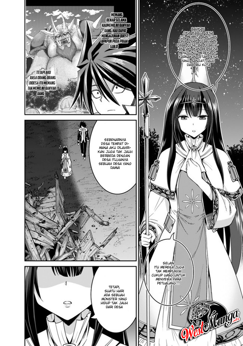 Kujibiki Tokushou Musou Harem-ken Chap 18.1 - Next Chap 19.1
