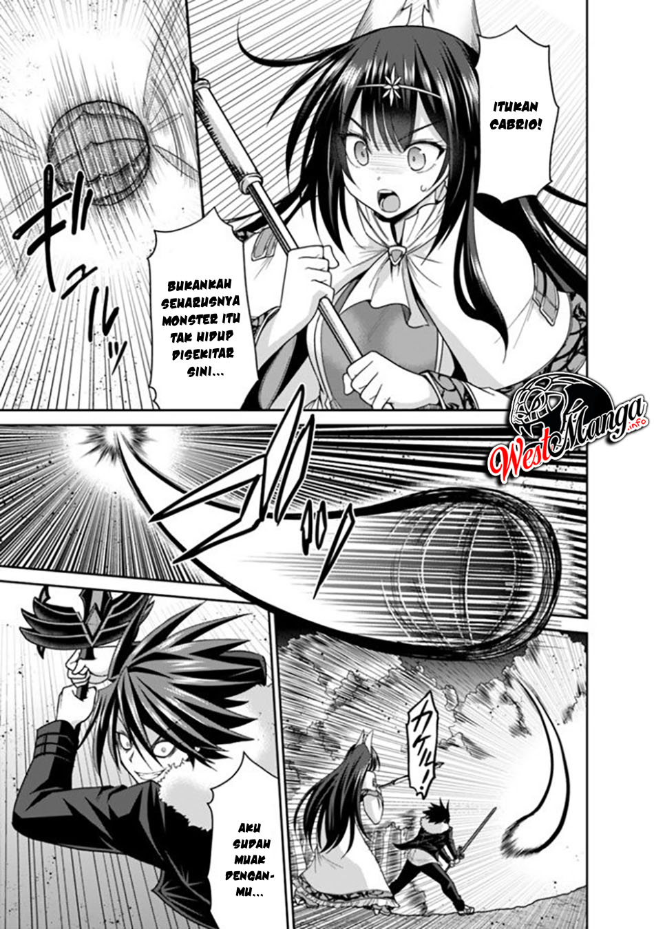 Kujibiki Tokushou Musou Harem-ken Chap 18.1 - Next Chap 19.1