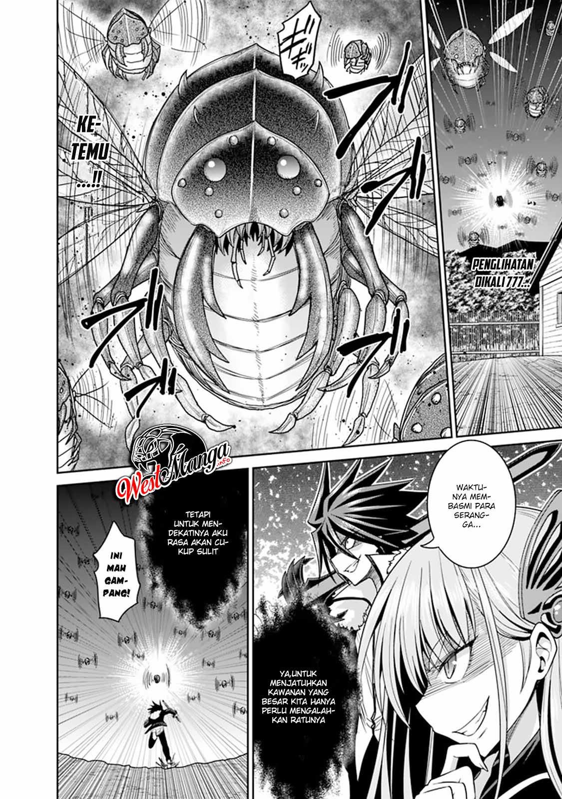 Kujibiki Tokushou Musou Harem-ken Chap 18.2 - Next Chap 19.2