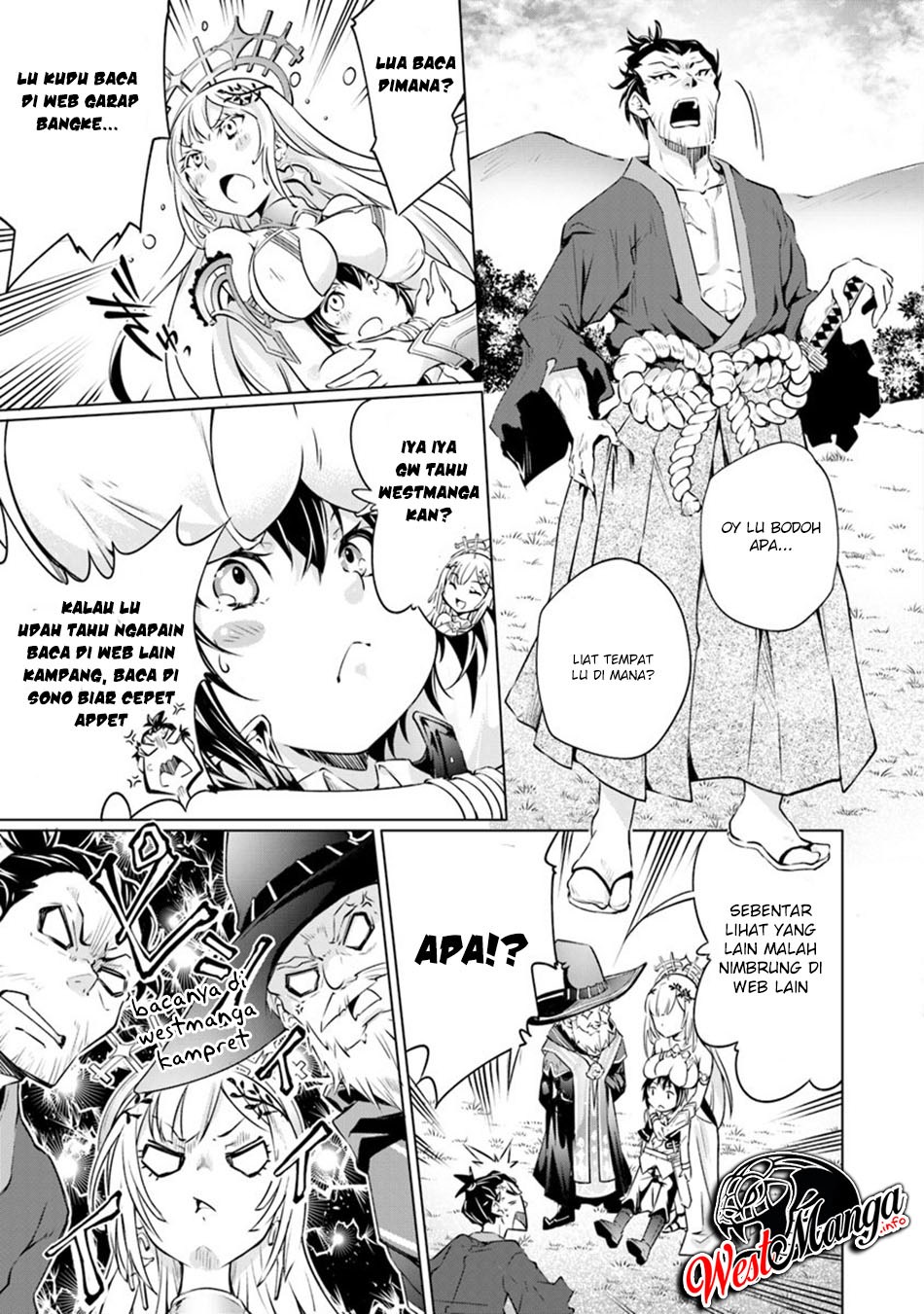 Kujibiki Tokushou Musou Harem-ken Chap 12.2 - Next Chap 13.2