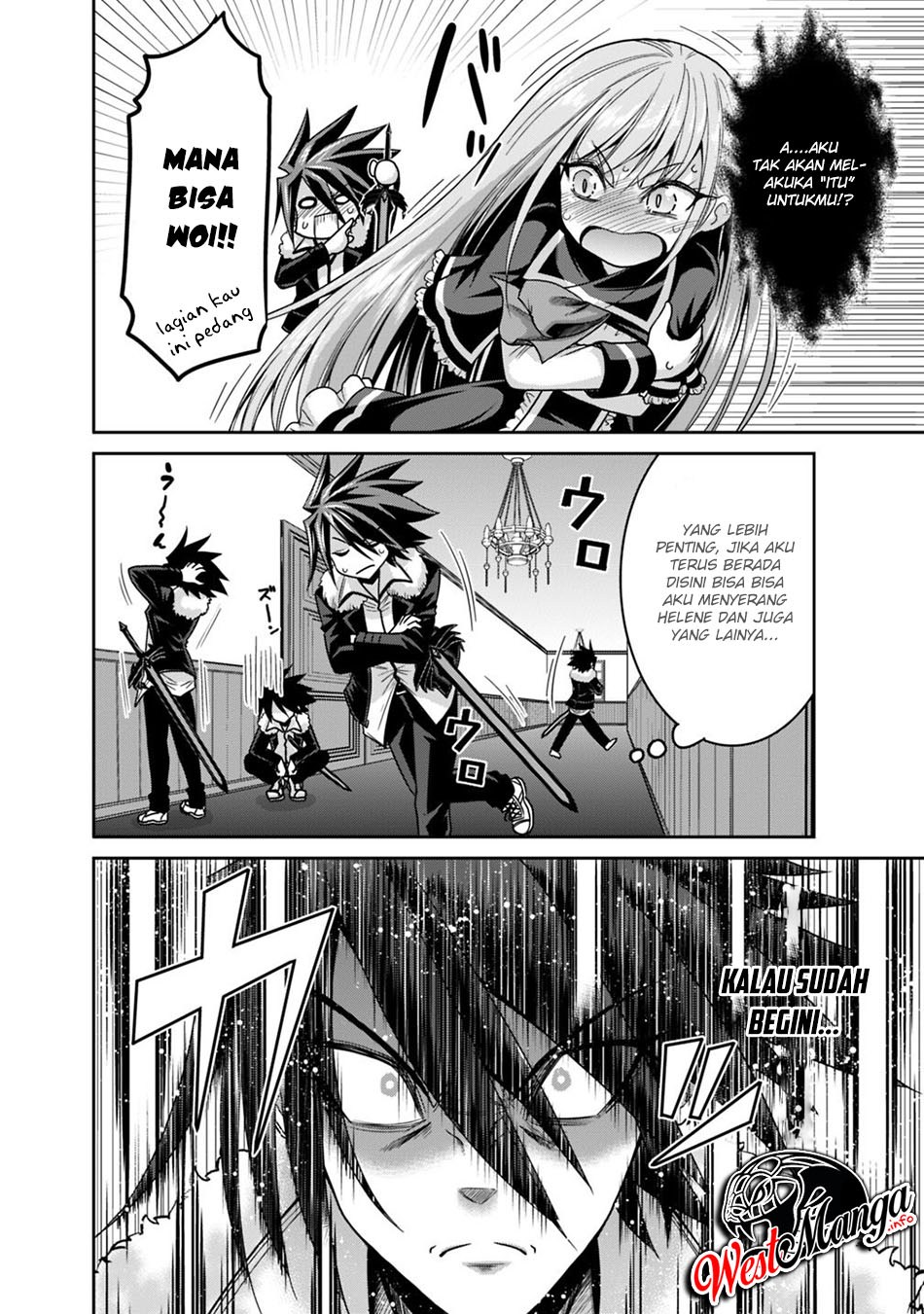 Kujibiki Tokushou Musou Harem-ken Chap 13.1 - Next Chap 14.1