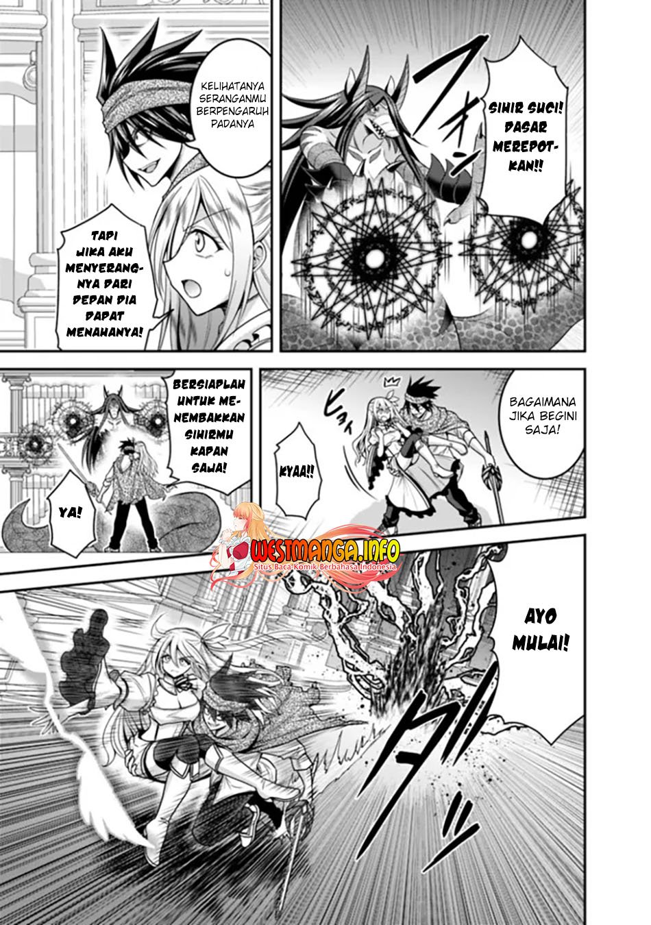 Kujibiki Tokushou Musou Harem-ken Chap 34.1 - Next Chap 35.1