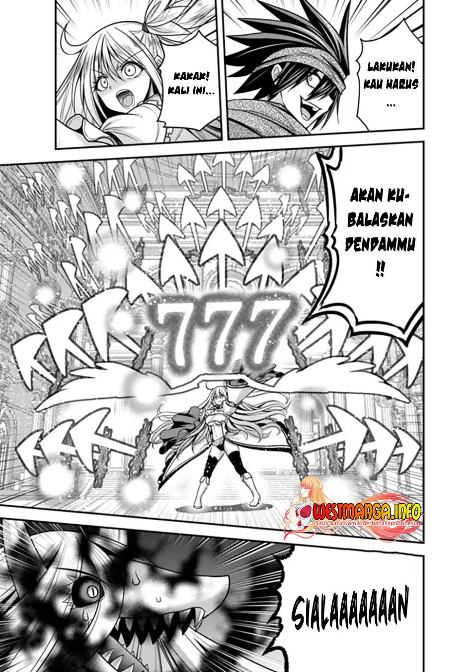 Kujibiki Tokushou Musou Harem-ken Chap 35.2 - Next Chap 36.2