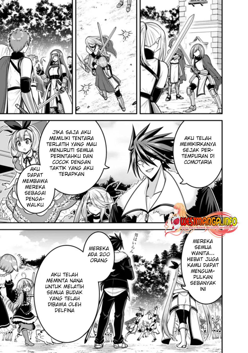 Kujibiki Tokushou Musou Harem-ken Chap 37.1 - Next Chap 38.1