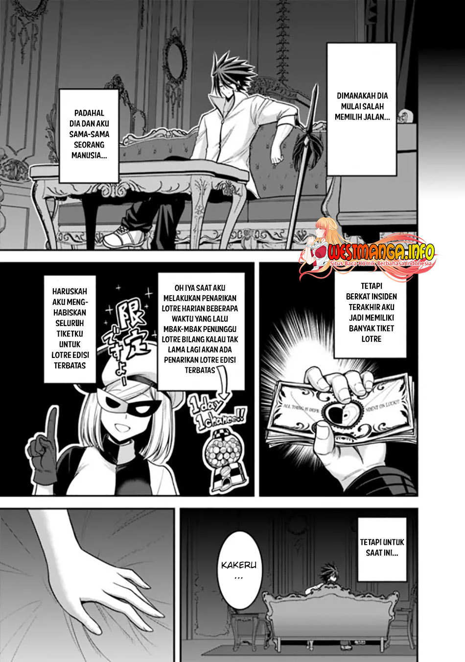 Kujibiki Tokushou Musou Harem-ken Chap 32.1 - Next Chap 33.1