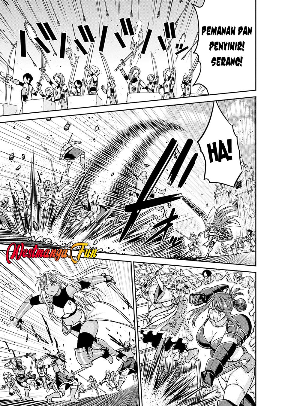 Kujibiki Tokushou Musou Harem-ken Chap 44 - Next Chap 45