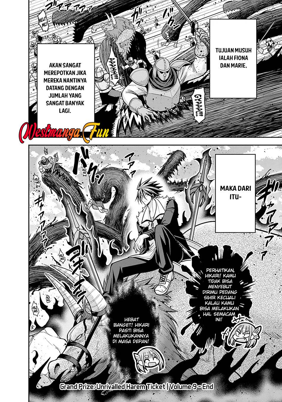 Kujibiki Tokushou Musou Harem-ken Chap 44 - Next Chap 45