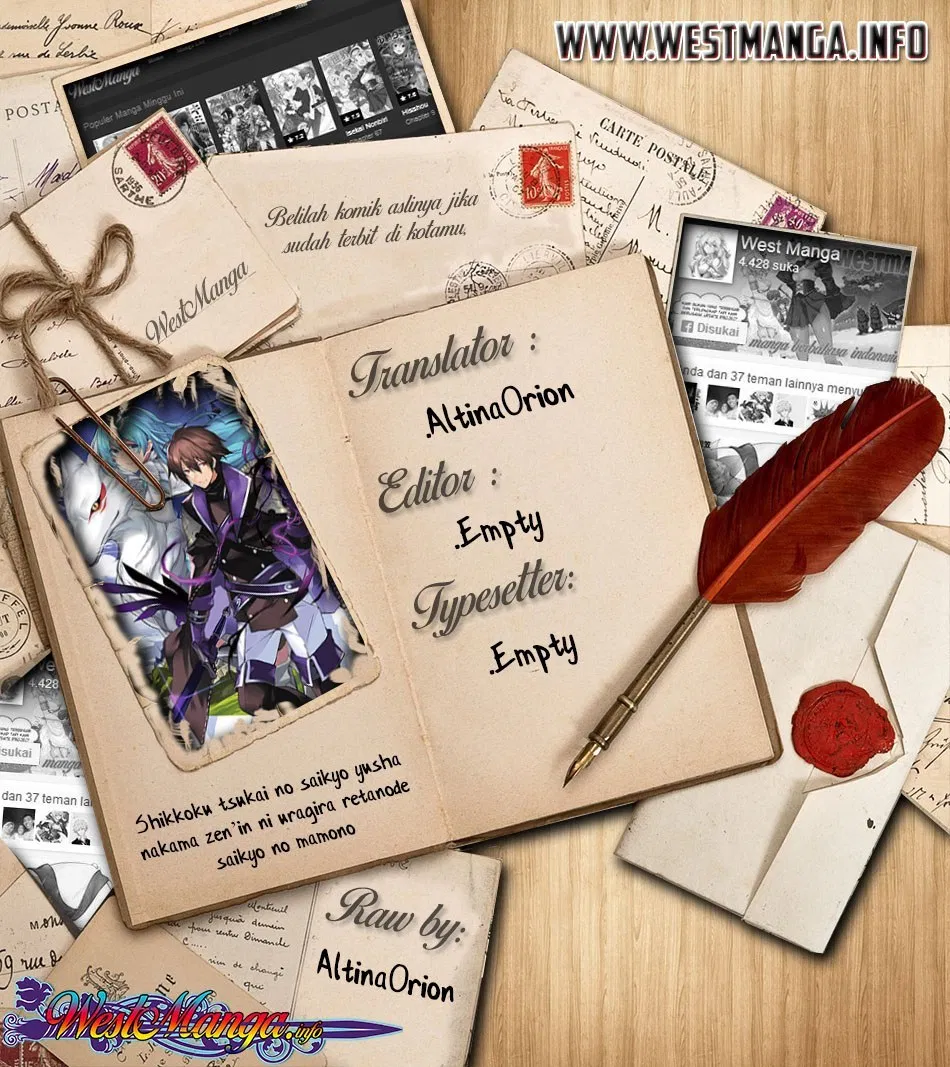 Shikkoku Tsukai no Saikyo Yusha Nakama Zen’in ni Uragira Retanode Saikyo no Mamono Chap 1 - Next Chap 2