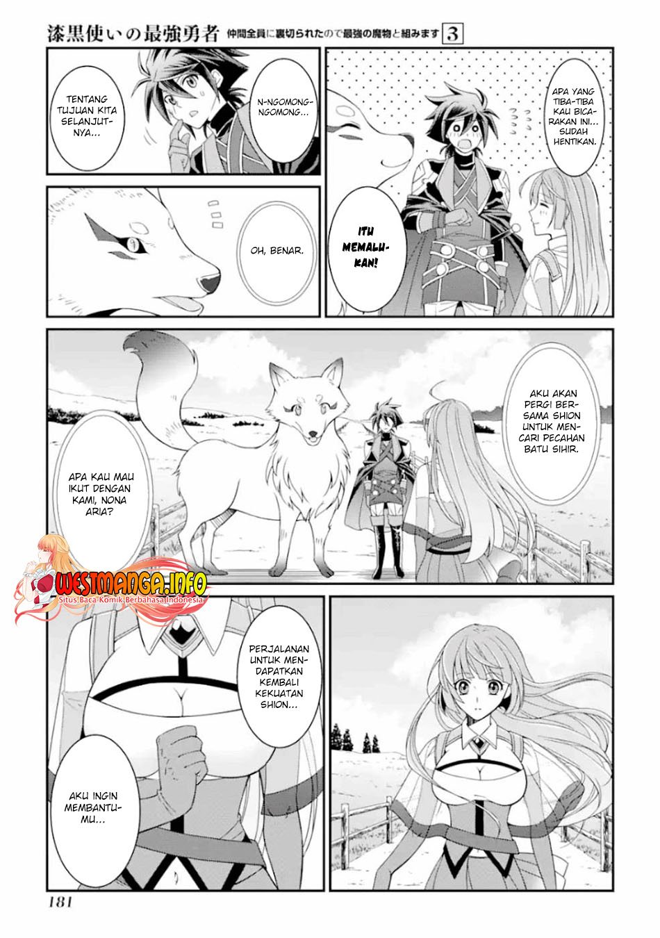 Shikkoku Tsukai no Saikyo Yusha Nakama Zen’in ni Uragira Retanode Saikyo no Mamono Chap 13 - Next Chap 14