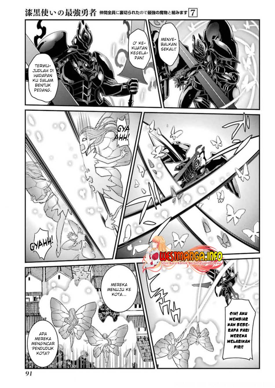 Shikkoku Tsukai no Saikyo Yusha Nakama Zen’in ni Uragira Retanode Saikyo no Mamono Chap 34 - Next Chap 35