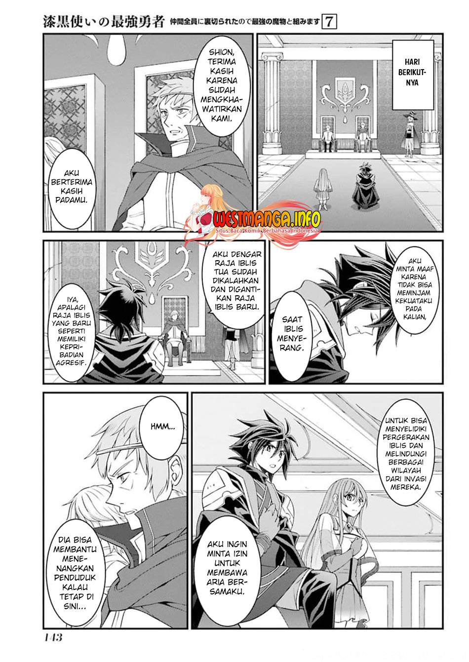 Shikkoku Tsukai no Saikyo Yusha Nakama Zen’in ni Uragira Retanode Saikyo no Mamono Chap 36 - Next Chap 37