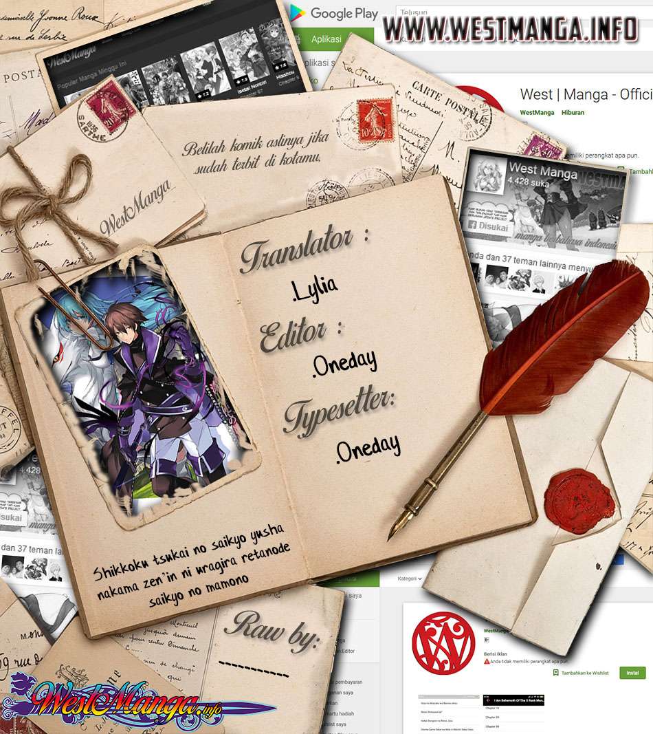 Shikkoku Tsukai no Saikyo Yusha Nakama Zen’in ni Uragira Retanode Saikyo no Mamono Chap 3.1 - Next Chap 4.1