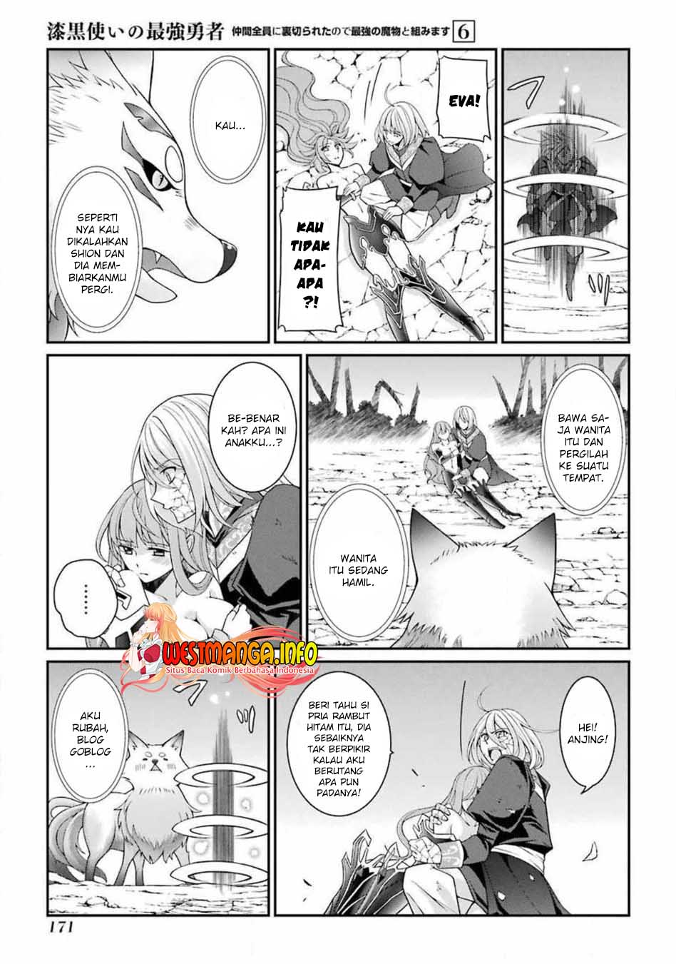 Shikkoku Tsukai no Saikyo Yusha Nakama Zen’in ni Uragira Retanode Saikyo no Mamono Chap 31.2 - Next Chap 32.2