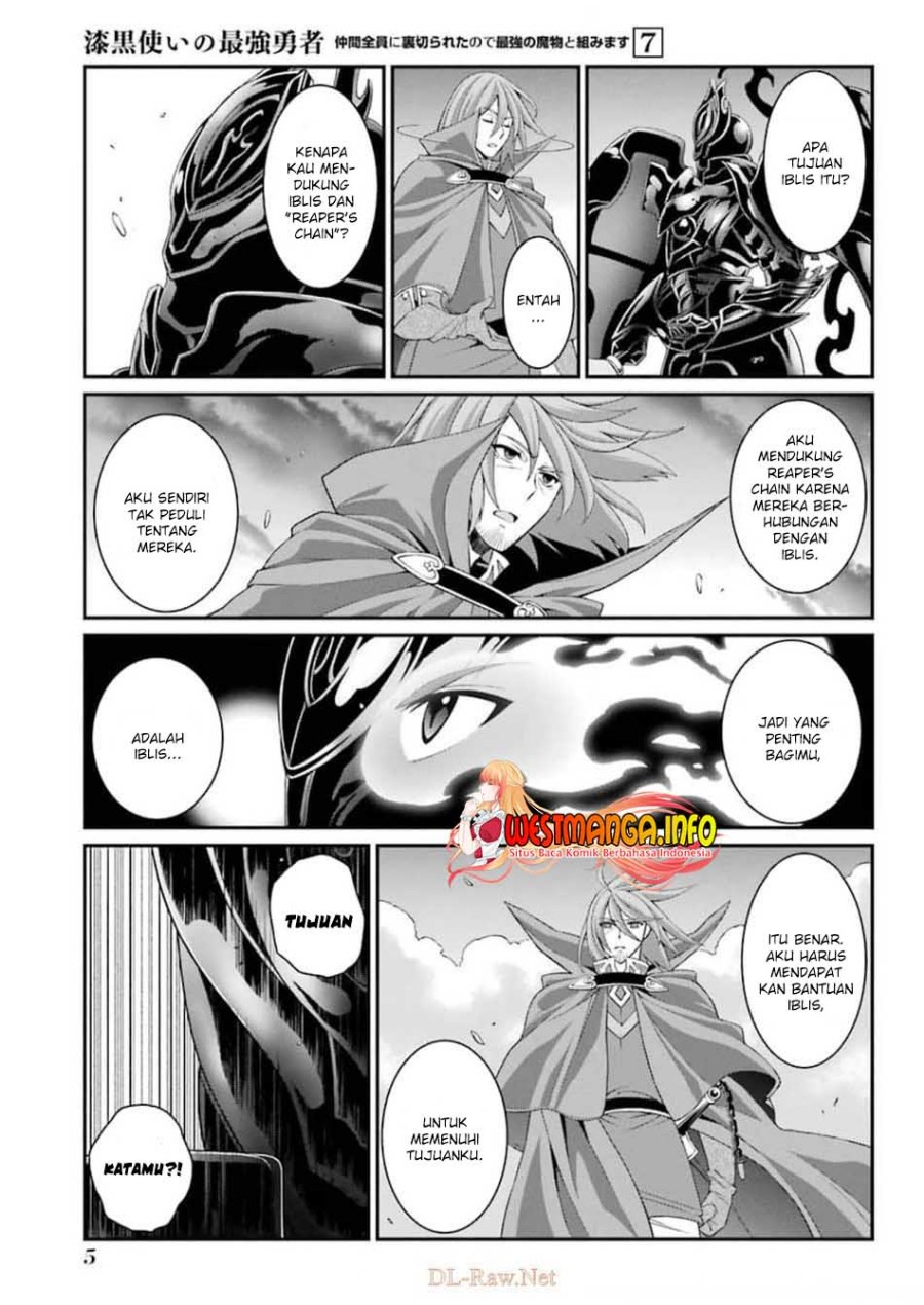 Shikkoku Tsukai no Saikyo Yusha Nakama Zen’in ni Uragira Retanode Saikyo no Mamono Chap 32 - Next Chap 33