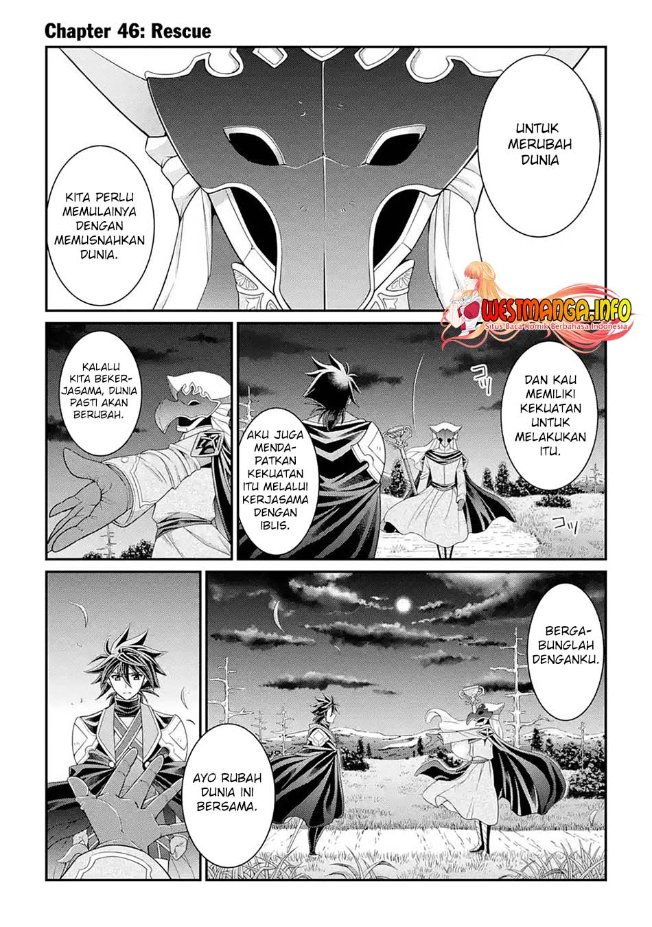 Shikkoku Tsukai no Saikyo Yusha Nakama Zen’in ni Uragira Retanode Saikyo no Mamono Chap 46 - Next Chap 47