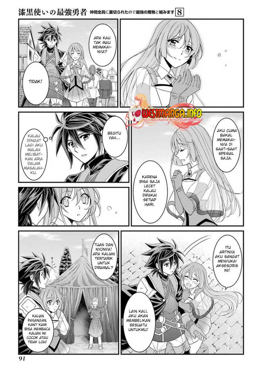 Shikkoku Tsukai no Saikyo Yusha Nakama Zen’in ni Uragira Retanode Saikyo no Mamono Chap 40 - Next Chap 41