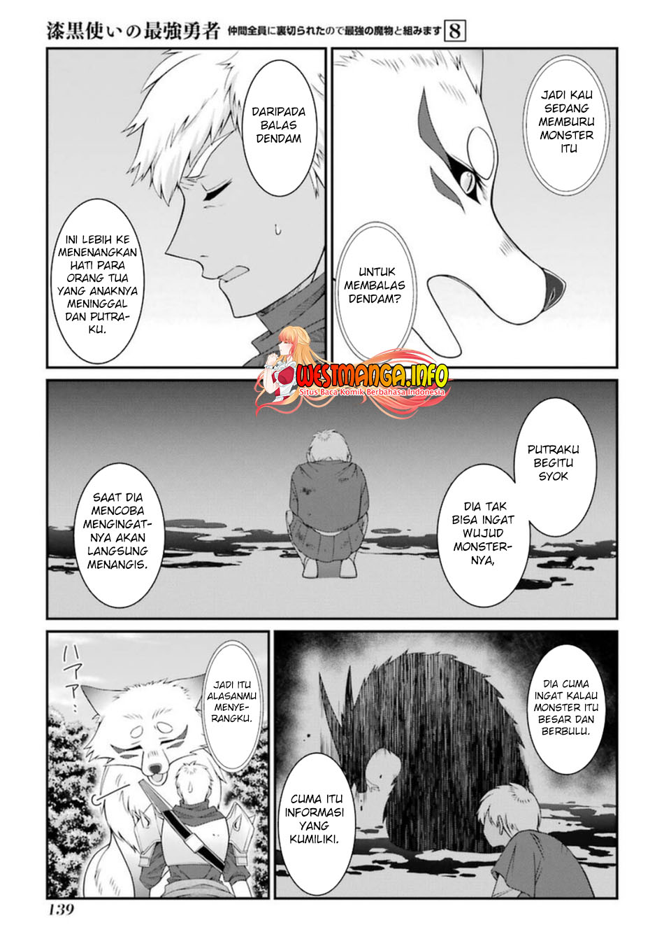 Shikkoku Tsukai no Saikyo Yusha Nakama Zen’in ni Uragira Retanode Saikyo no Mamono Chap 42 - Next Chap 43