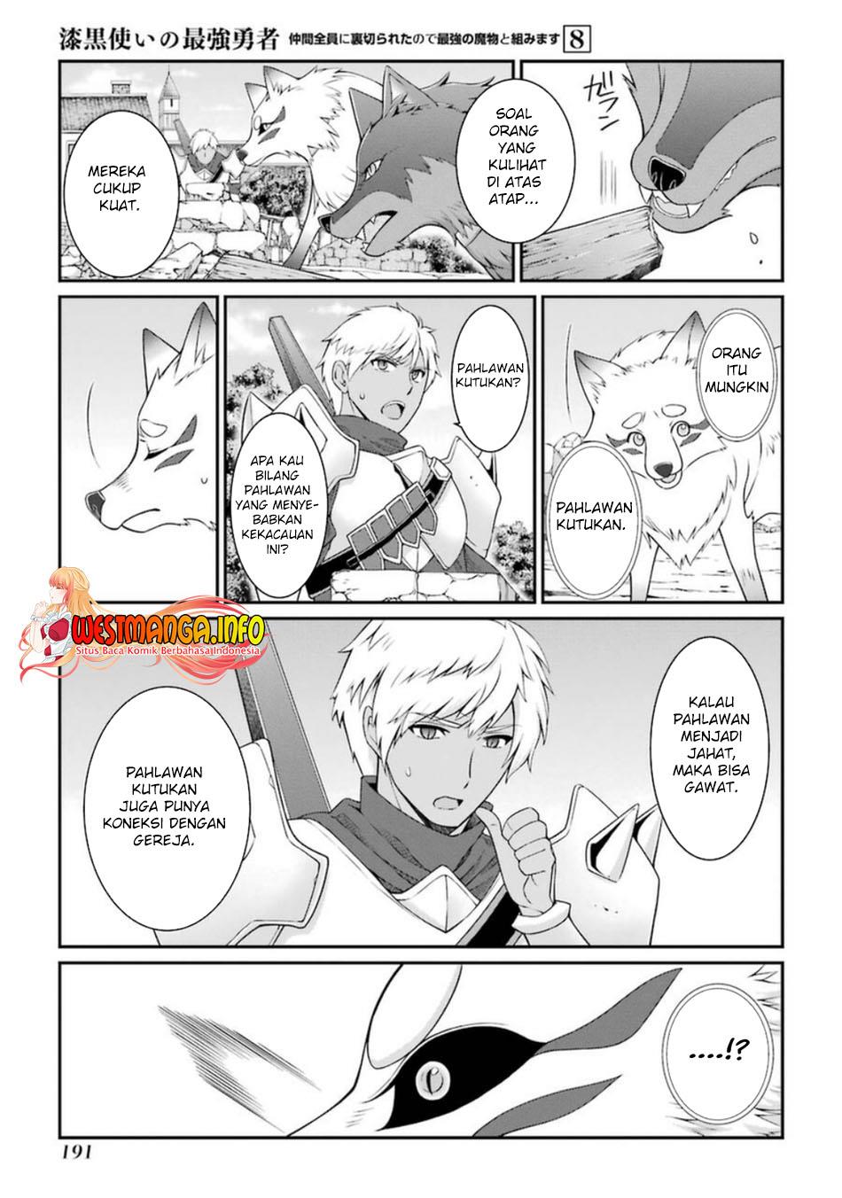 Shikkoku Tsukai no Saikyo Yusha Nakama Zen’in ni Uragira Retanode Saikyo no Mamono Chap 43 - Next Chap 44