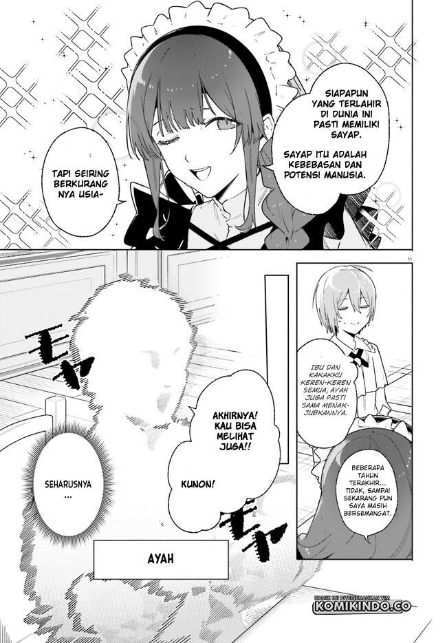 Majutsushi Kunon wa Miete Iru Chap 13.1 - Next Chap 14.1