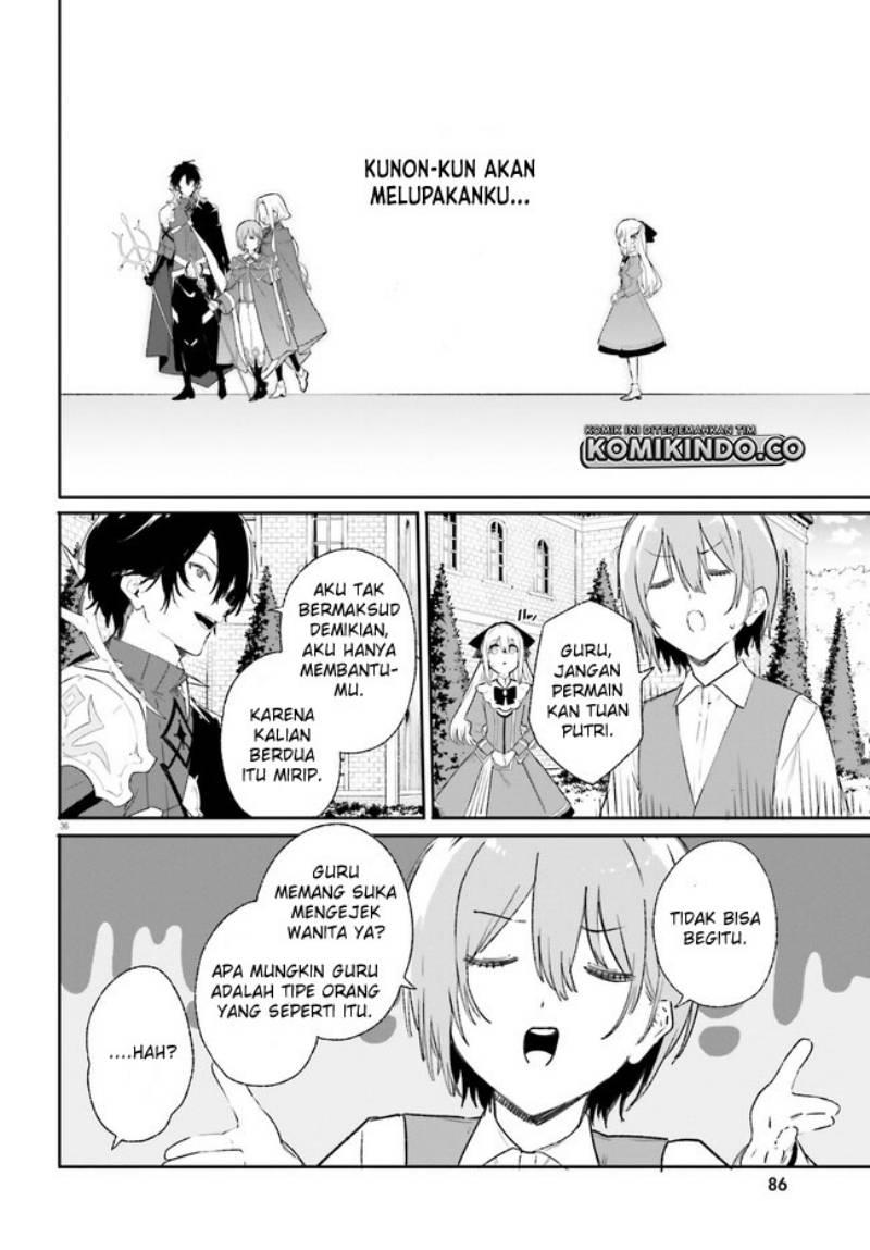 Majutsushi Kunon wa Miete Iru Chap 10.2 - Next Chap 11.2