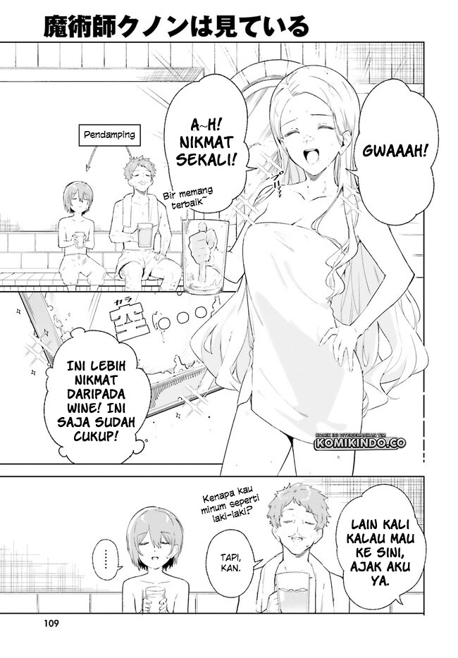 Majutsushi Kunon wa Miete Iru Chap 12.2 - Next Chap 13.2