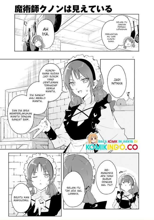 Majutsushi Kunon wa Miete Iru Chap 14.1 - Next Chap 15.1