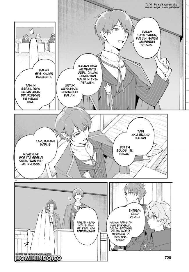 Majutsushi Kunon wa Miete Iru Chap 18.2 - Next Chap 19.2