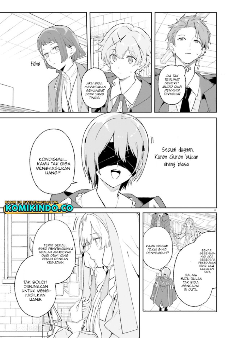 Majutsushi Kunon wa Miete Iru Chap 19.1 - Next Chap 20.1
