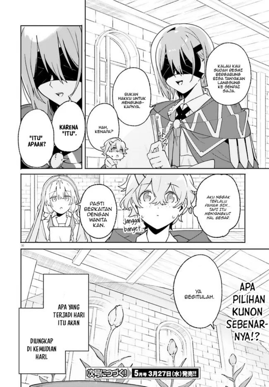 Majutsushi Kunon wa Miete Iru Chap 23.2 - Next Chap 24.2