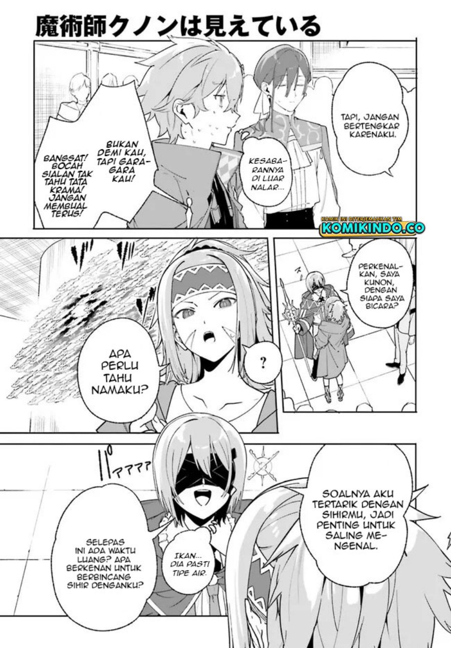 Majutsushi Kunon wa Miete Iru Chap 23.2 - Next Chap 24.2