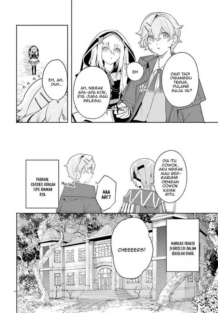 Majutsushi Kunon wa Miete Iru Chap 22.1 - Next Chap 23.1