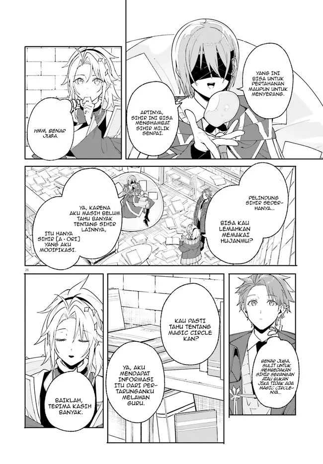 Majutsushi Kunon wa Miete Iru Chap 24.2 - Next Chap 25.2