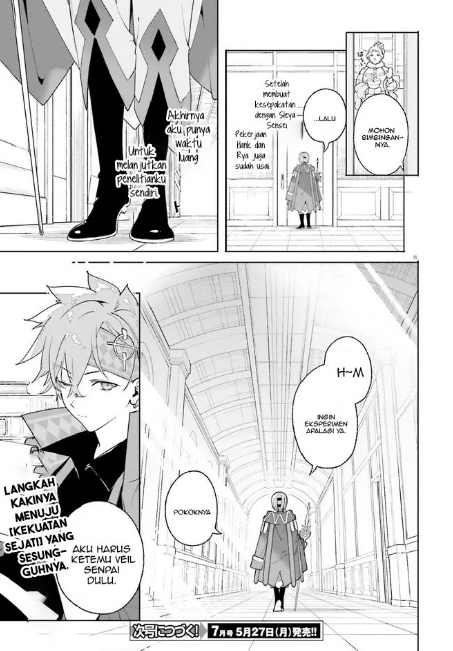 Majutsushi Kunon wa Miete Iru Chap 25.2 - Next Chap 26.2