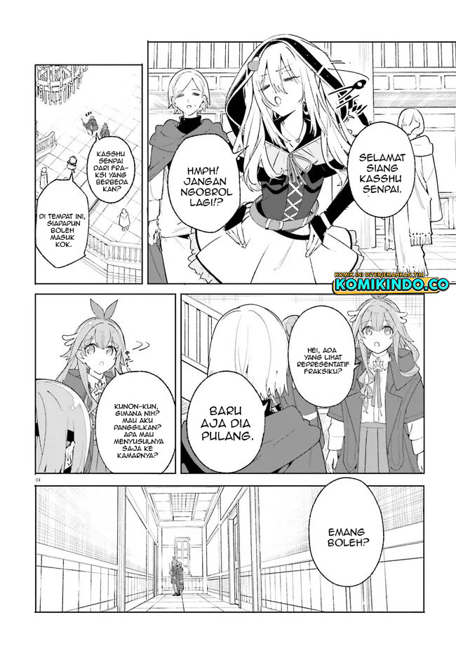Majutsushi Kunon wa Miete Iru Chap 26.1 - Next Chap 27.1