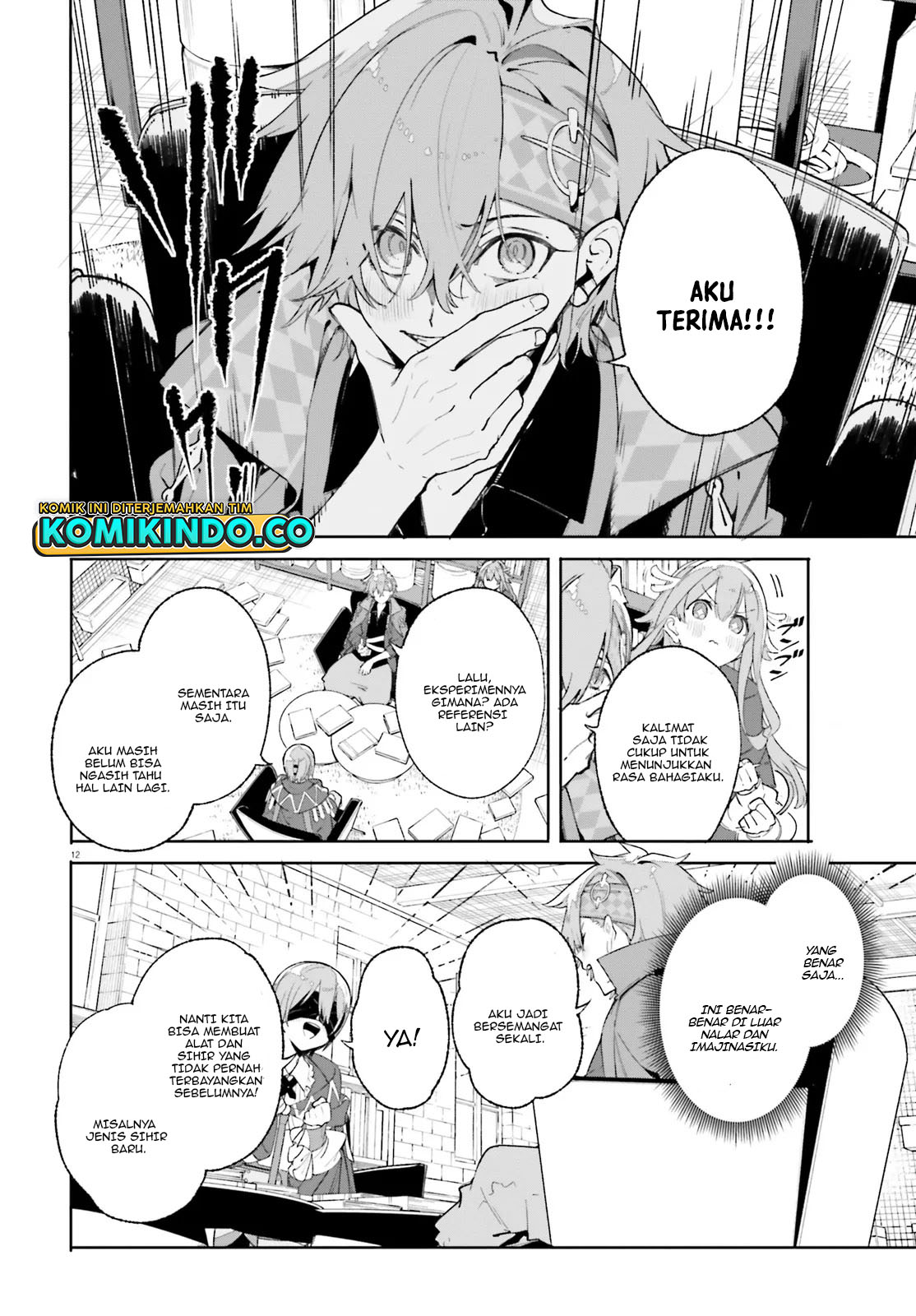 Majutsushi Kunon wa Miete Iru Chap 26.2 - Next Chap 27.2