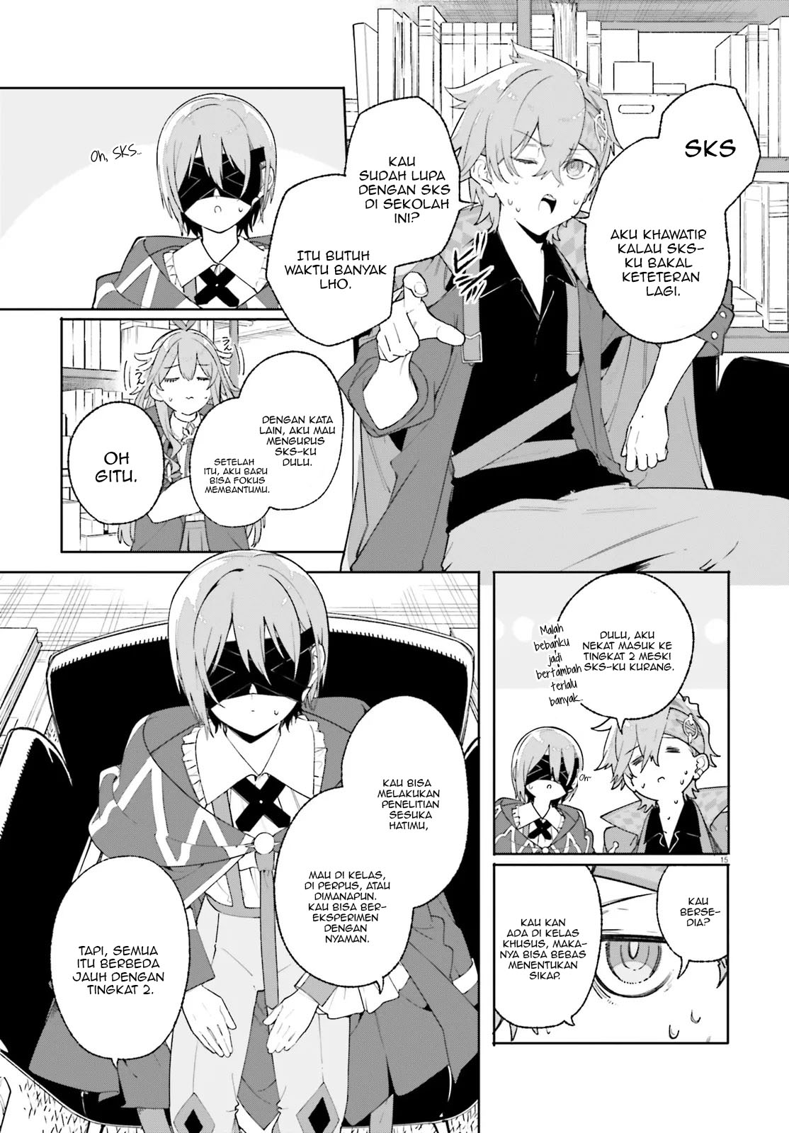 Majutsushi Kunon wa Miete Iru Chap 26.2 - Next Chap 27.2