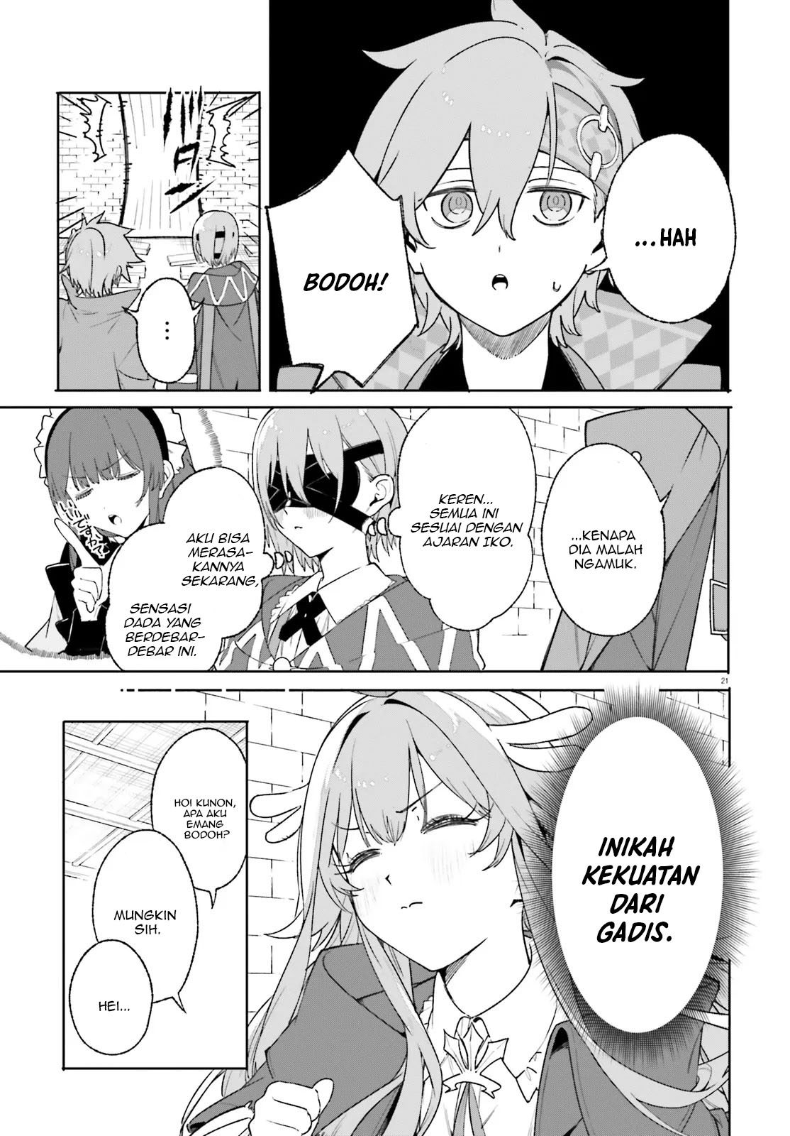 Majutsushi Kunon wa Miete Iru Chap 26.2 - Next Chap 27.2