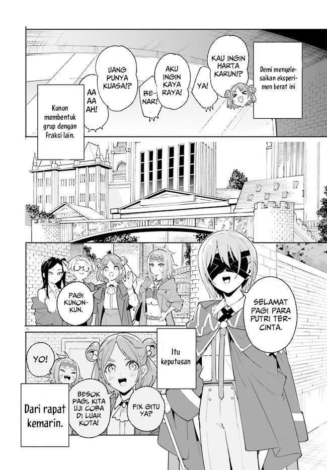 Majutsushi Kunon wa Miete Iru Chap 29.2 - Next Chap 30.2