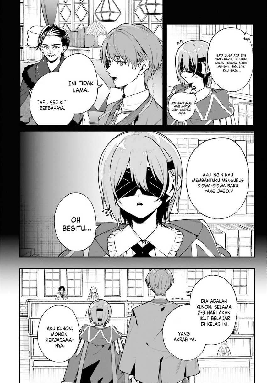 Majutsushi Kunon wa Miete Iru Chap 35.1 - Next Chap 36.1