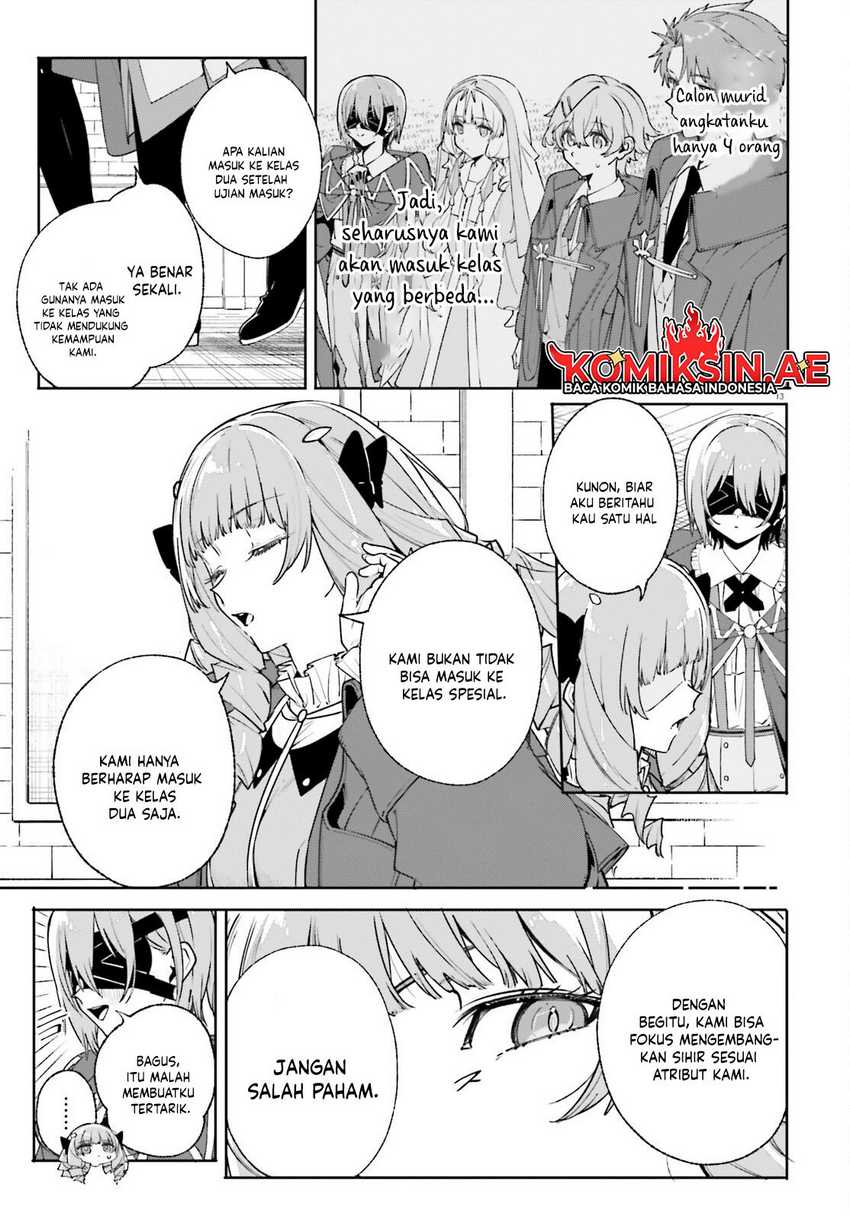 Majutsushi Kunon wa Miete Iru Chap 35.1 - Next Chap 36.1